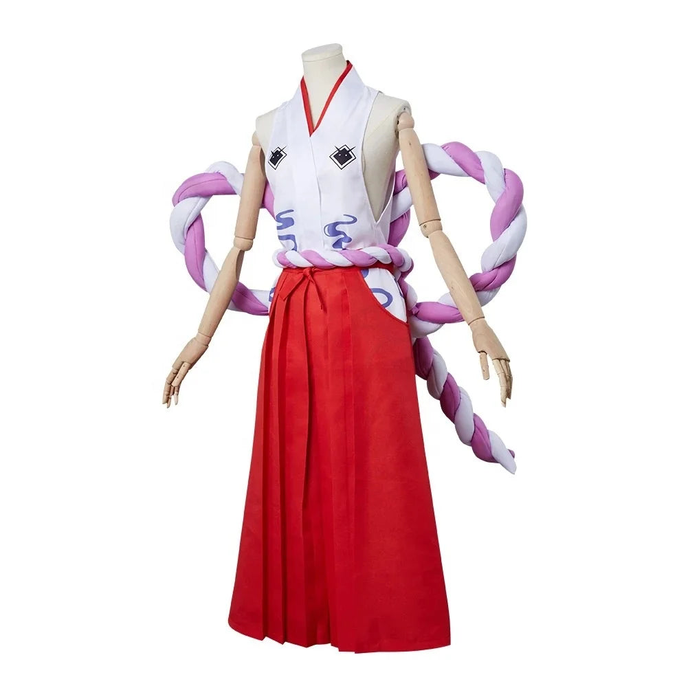 One Piece Film Red Yamato Cosplay Costume 3pc Anime Cosplay Set