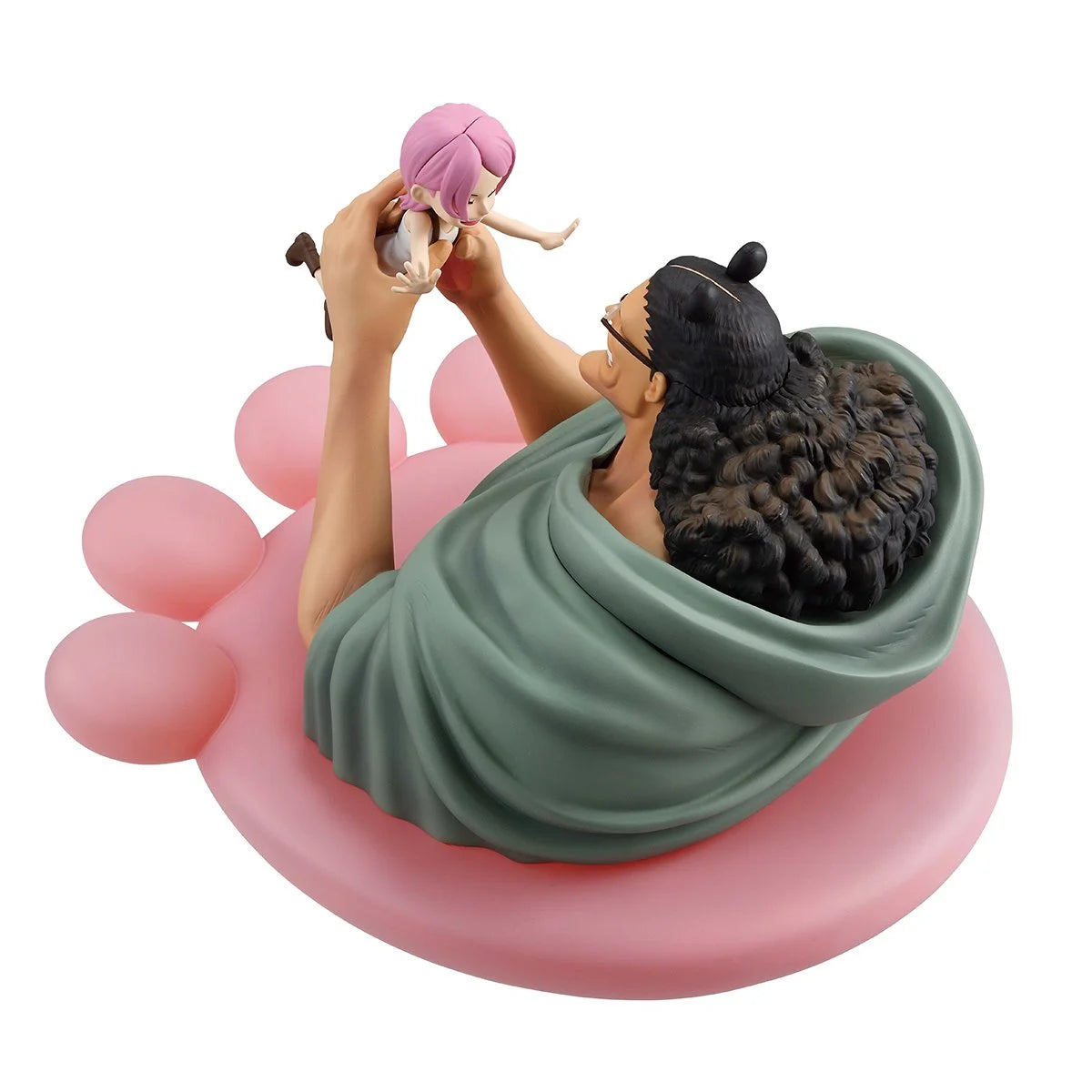 One Piece Kuma and Bonney Dramatic Memories Revible Moment Ichibansho Figure