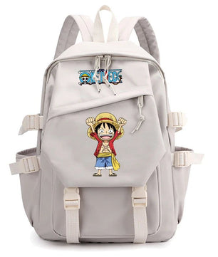 One Piece Luffy Cheering Backpack BookBag