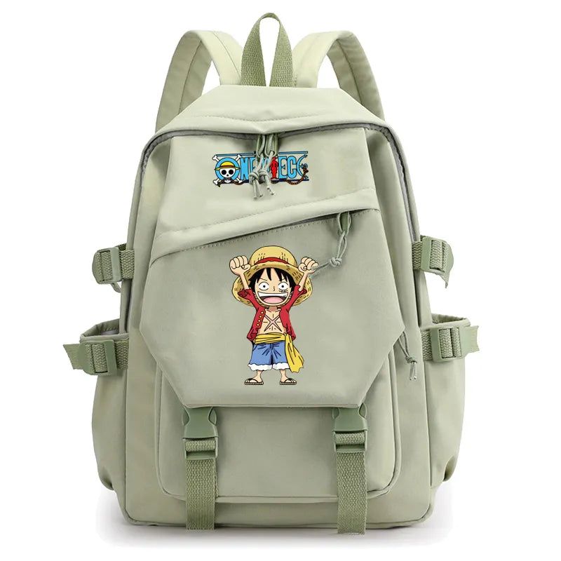 One Piece Luffy Cheering Backpack BookBag