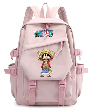 One Piece Luffy Cheering Backpack BookBag
