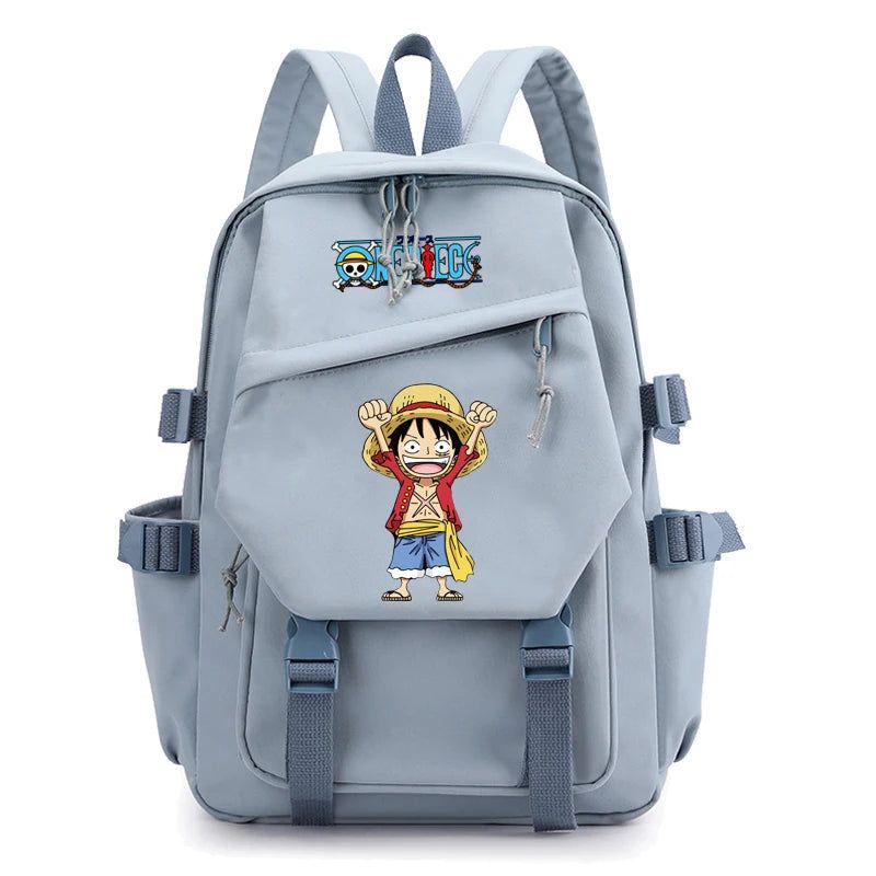 One Piece Luffy Cheering Backpack BookBag