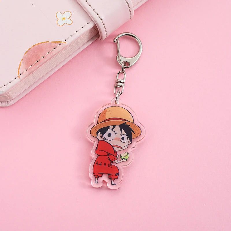 One Piece Luffy Keychain Acrylic Bag Charm