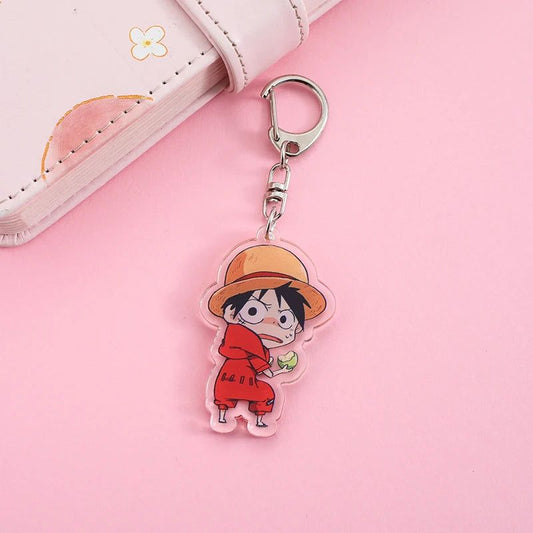 One Piece Luffy Keychain Acrylic Bag Charm