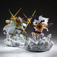 One Piece Monkey D. Luffy Gear 4 Senkozekkei Figure