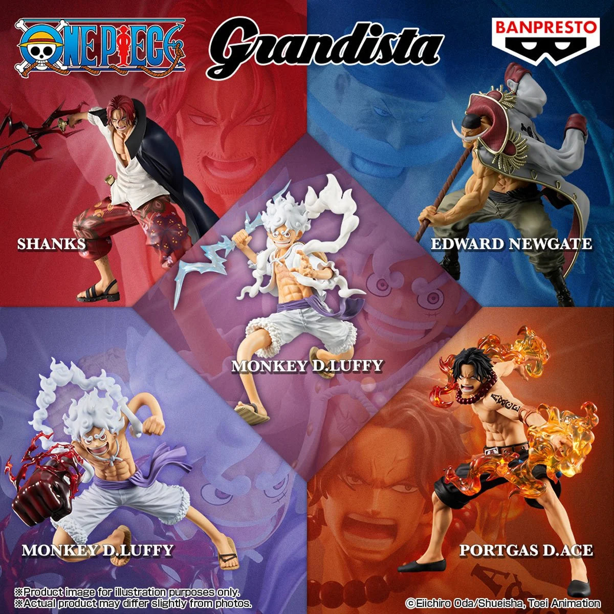 luffy gear 5 figure by toei animation collection One Piece Monkey D. Luffy Gear5 Special Edition Grandista Figure –  PriceFrack