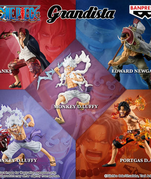 One Piece Monkey D. Luffy Gear5 Special Edition Grandista Figure