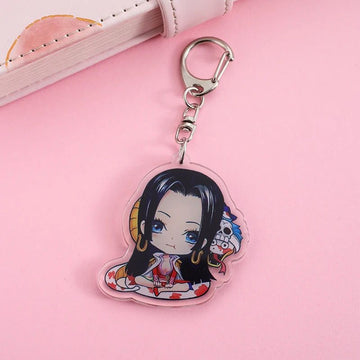 One Piece Nico Robin Keychain Chibi SItting Bag Charm