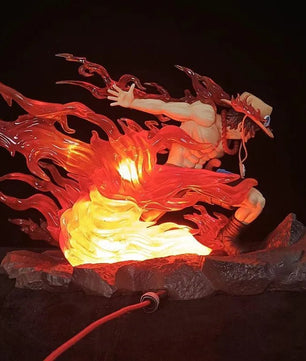 One Piece Portgas D. Ace Figure Flame Drifting Anime Figure Statue