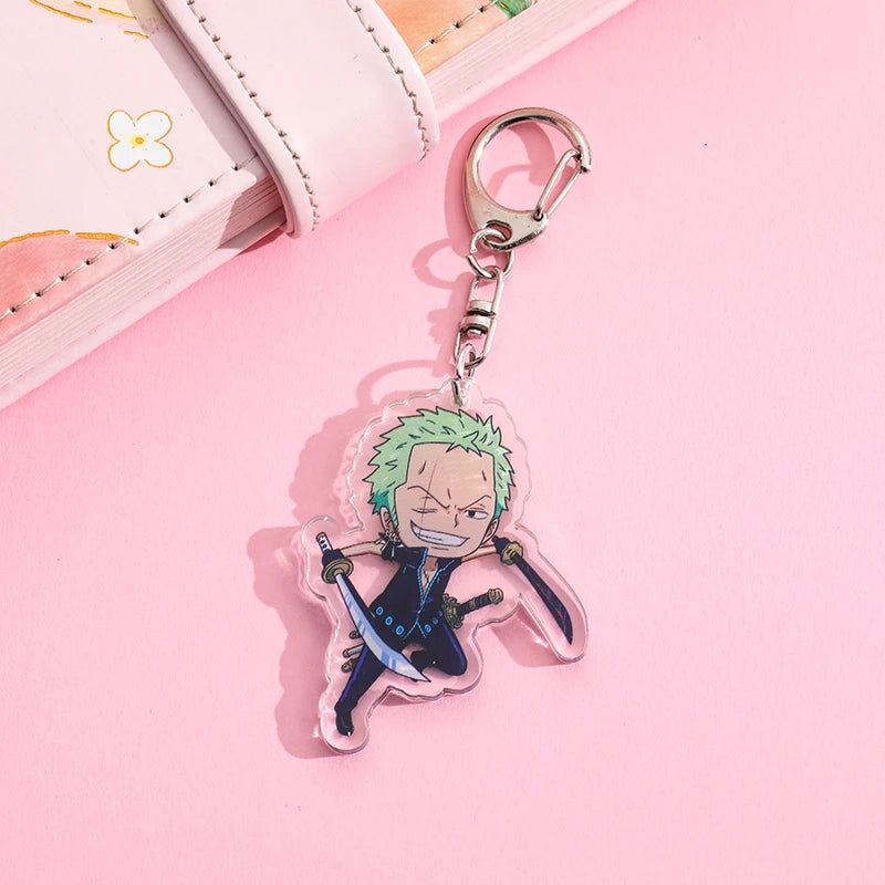 One Piece Roronoa Zoro Keychain Bag Charm