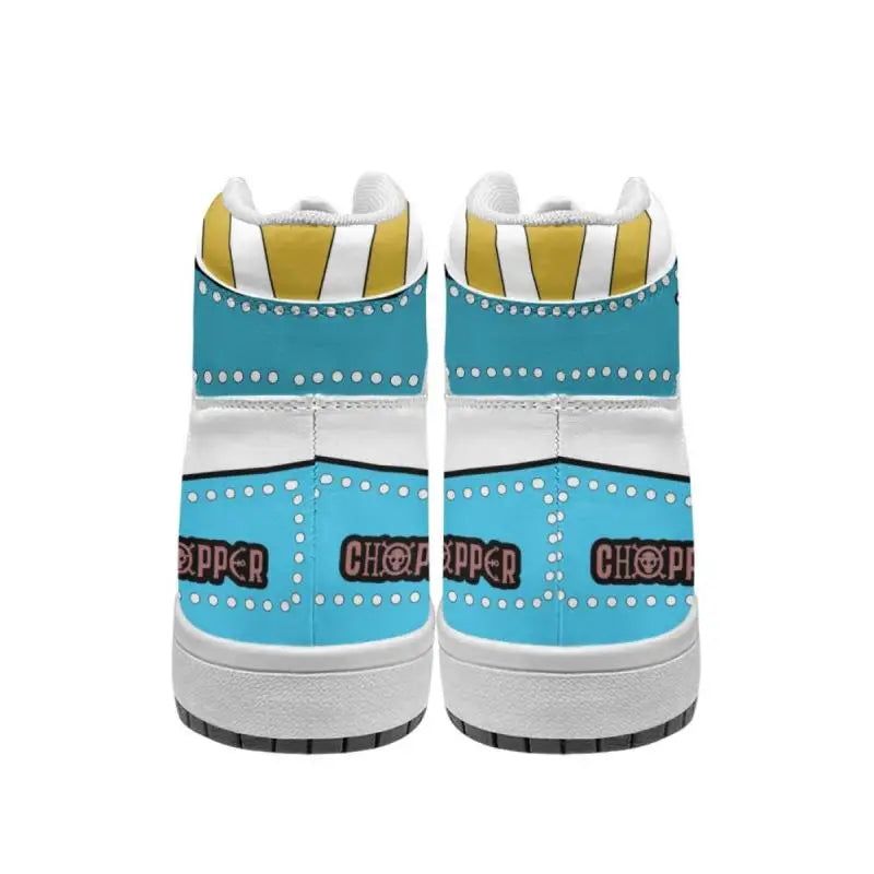 One Piece Shoes Tony Tony Chopper High Top Basketball Shoes Cosplay