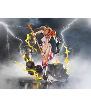 One Piece The Future Island Egghead Version Nami Lightning Blast Extra Battle FiguartsZERO Figure