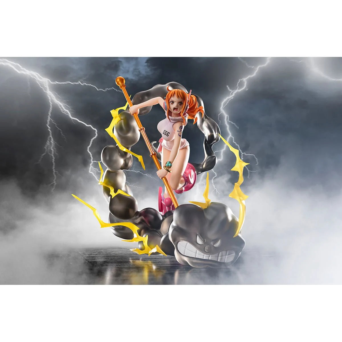 One Piece The Future Island Egghead Version Nami Lightning Blast Extra Battle FiguartsZERO Figure
