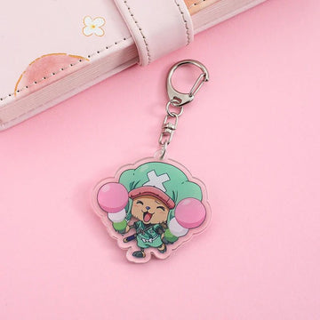 One Piece Tony Tony Chopper Keychain Acrylic Bag Charm