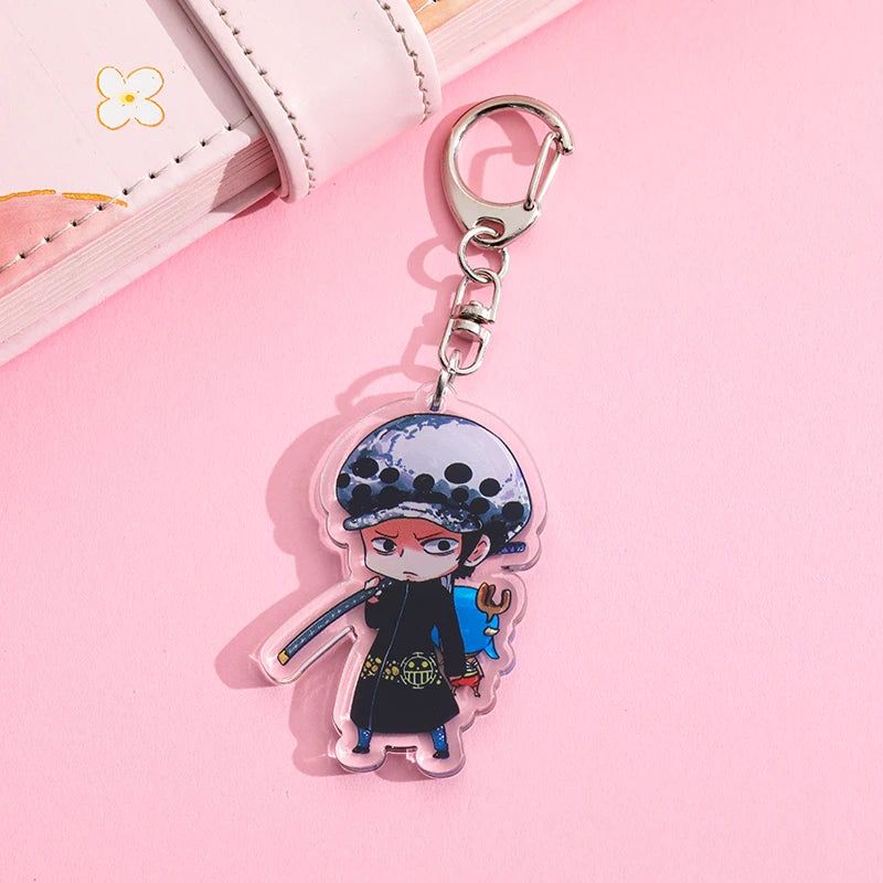 One Piece Trafalgar Law Keychain Bag Charm