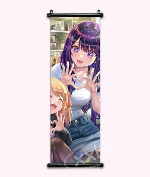 Oshi No Ko Ai Hoshino Anime Poster Canvas Scroll