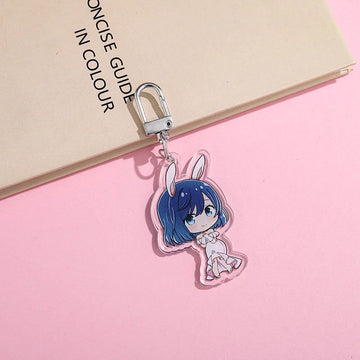 Oshi No Ko Bunny Ears Akane Kurokawa Keychain Bag Charm