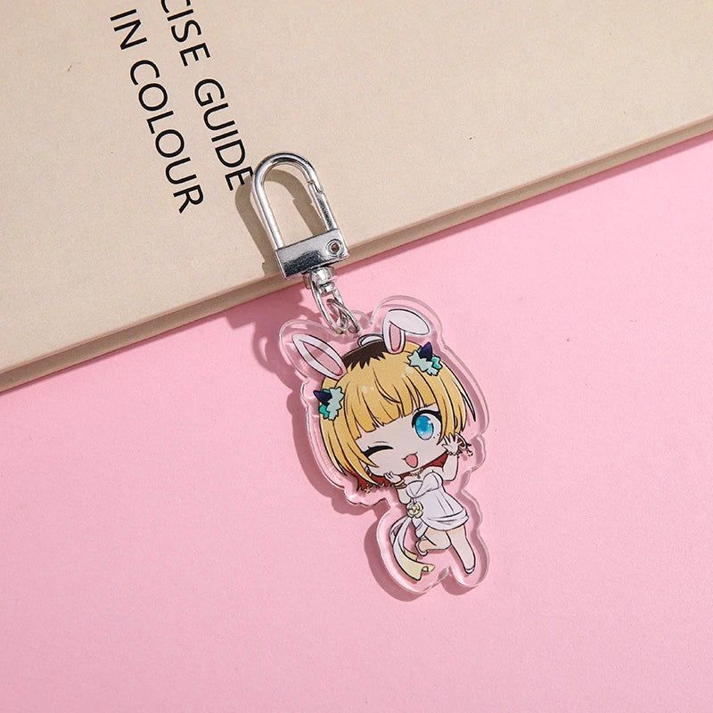 Oshi No Ko Bunny Ears Mem-Cho Keychain Bag Charm