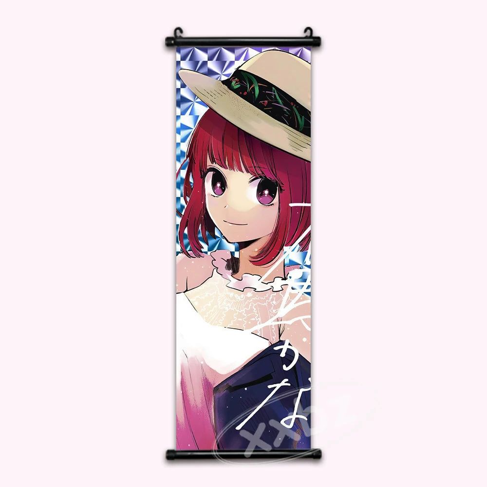 Oshi No Ko Kana Arima Anime Poster Canvas Scroll