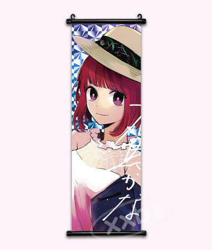 Oshi No Ko Kana Arima Anime Poster Canvas Scroll