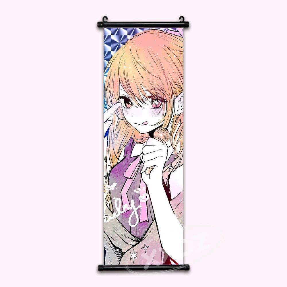 Oshi No Ko Ruby Hoshino Anime Poster Canvas Scroll