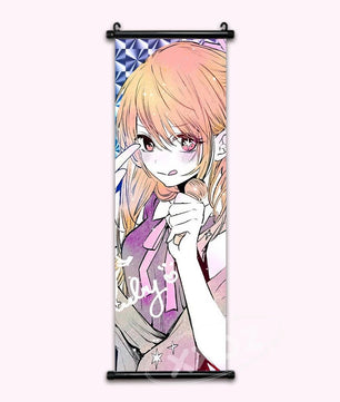 Oshi No Ko Ruby Hoshino Anime Poster Canvas Scroll