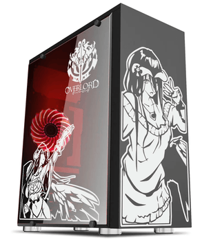Overlord Albedo Anime Sticker Decals For PC Case