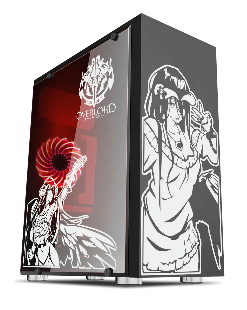 Overlord Albedo Anime Sticker Decals For PC Case