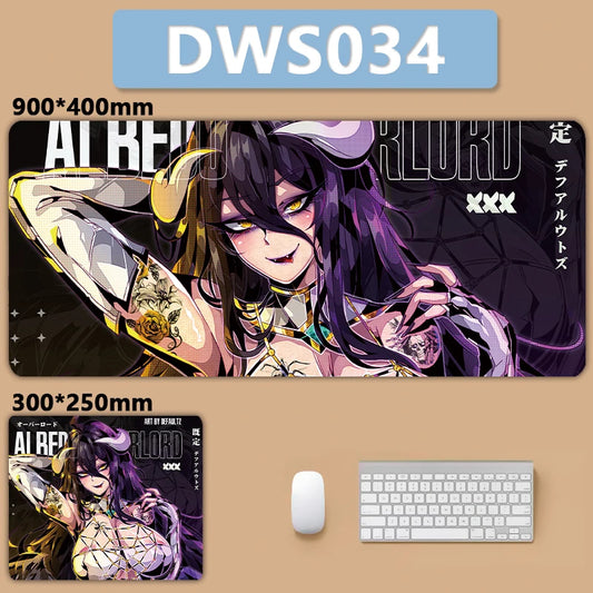 Overlord Albedo Mouse Pad Hot Anime Desk Mat