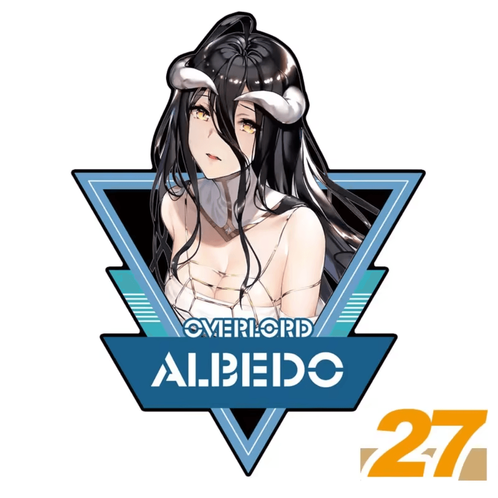 Overlord Albedo PC Case Sticker Anime Sticker Decals