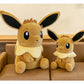 Oversized Pokemon Eevee Sitting Plush Toy 16-37 inch Soft Anime Plush