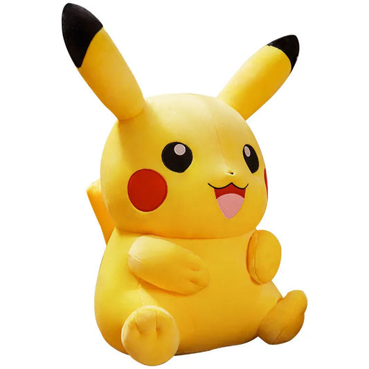 Oversized Pokemon Pikachu Sitting Plush Toy Soft Anime Plush