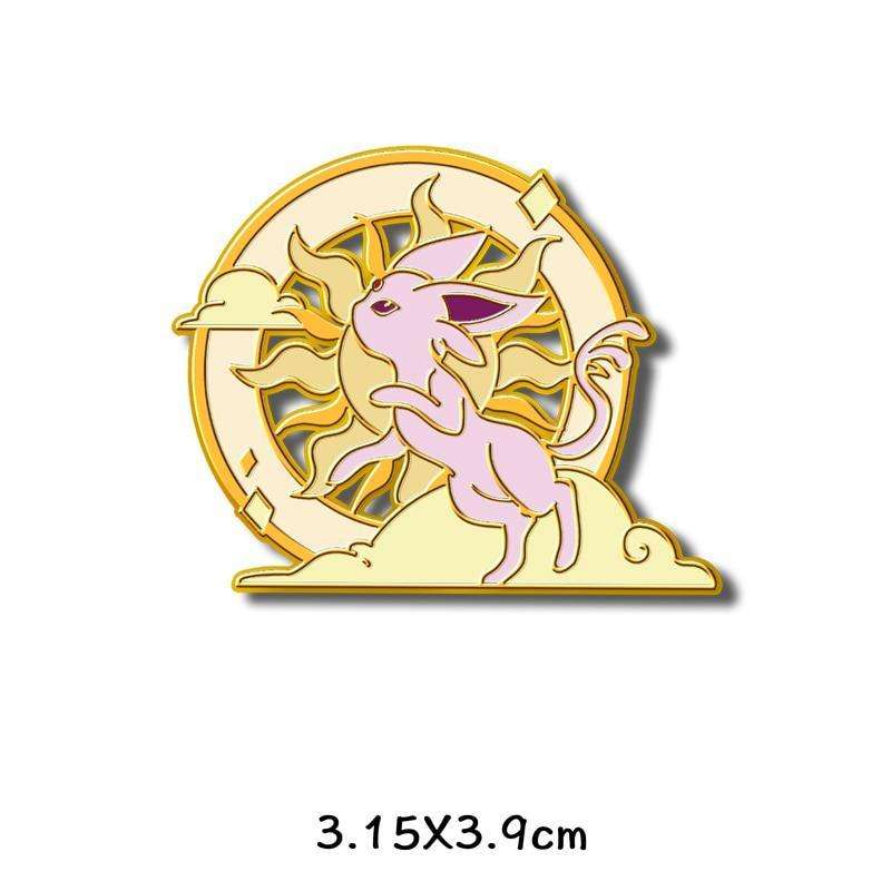 Pokemon Anime Sylveon Eeveelution Enamel Pin Anime Brooch Jewellery