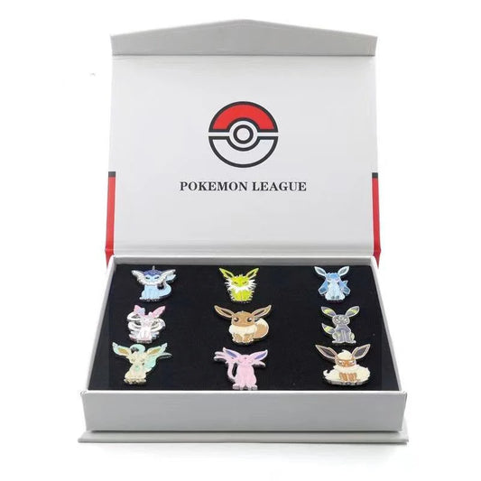 Pokemon Eeveelution Pins & Brooches Collection Box 2