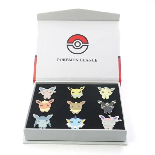 Pokemon Eeveelution Pins & Brooches Collection Box 3