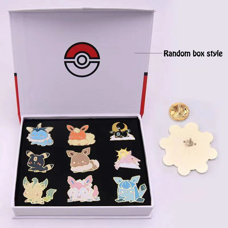 Pokemon Eeveelution Pins & Brooches Collection Box 5