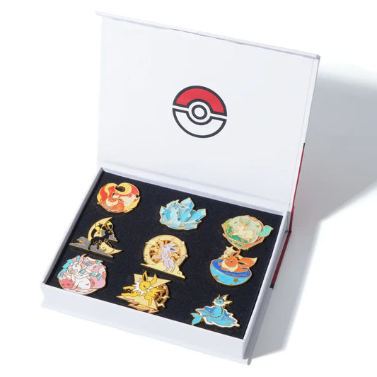 Pokemon Eeveelution Pins & Brooches Collection Box 7