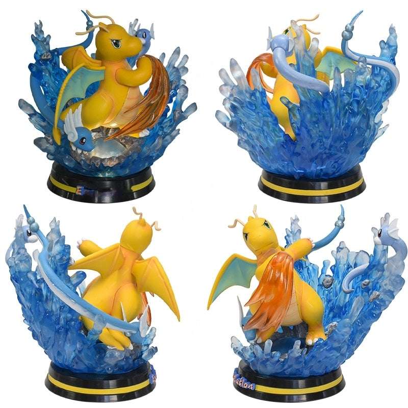 Pokemon Figure Dragonite Evolution GK Statue Anime Figure