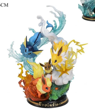 Pokemon Figure Eeveelutions GK Statue Anime Figure