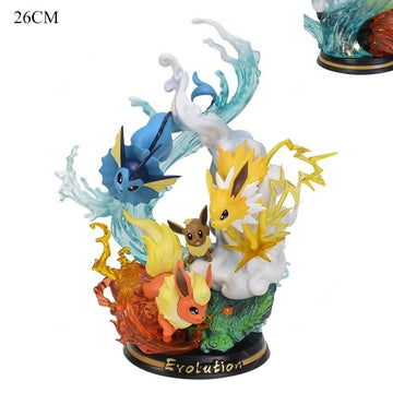 Pokemon Figure Eeveelutions GK Statue Anime Figure