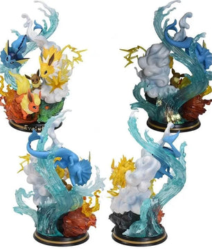 Pokemon Figure Eeveelutions GK Statue Anime Figure