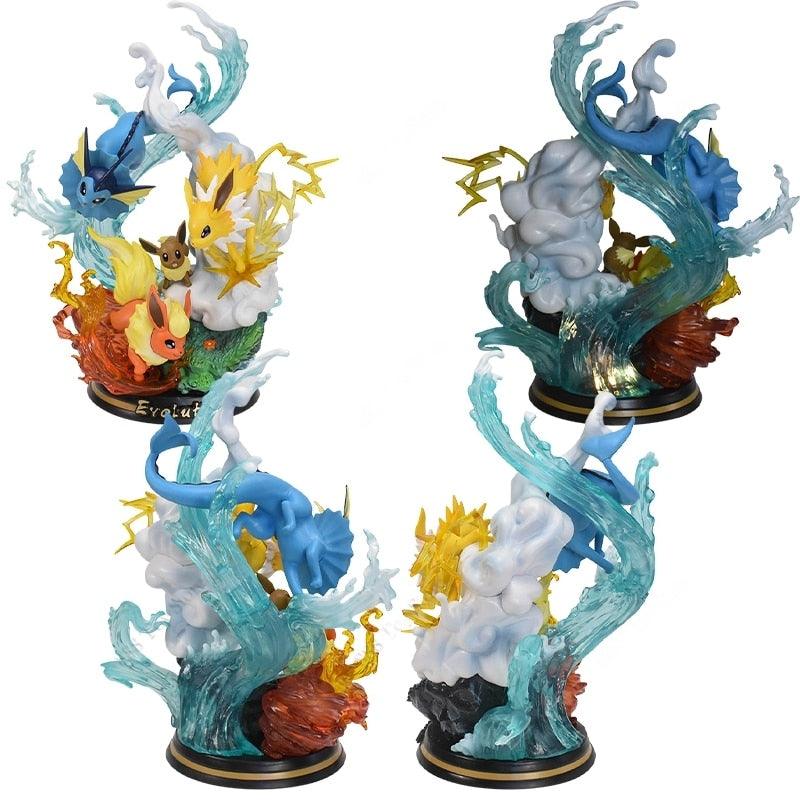 Pokemon Figure Eeveelutions GK Statue Anime Figure