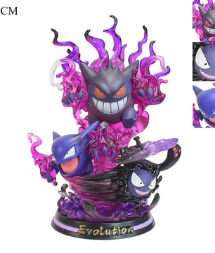 Pokemon Figure Gengar Evolutions GK Statue Anime Figure