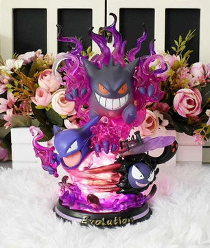 Pokemon Figure Gengar Evolutions GK Statue Anime Figure