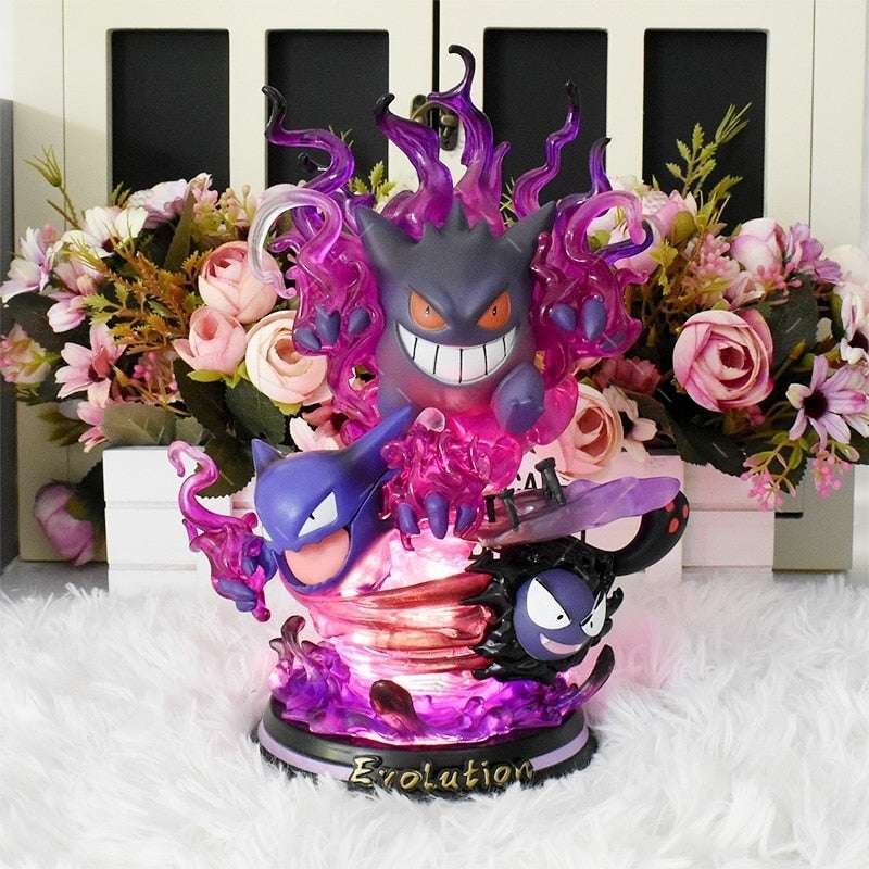 Pokemon Figure Gengar Evolutions GK Statue Anime Figure