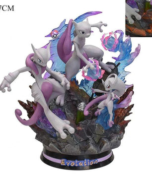 Pokemon Figure Mewtwo Evolutions GK Statue Anime Figure