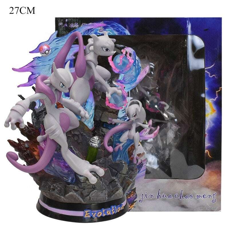 Pokemon Figure Mewtwo Evolutions GK Statue Anime Figure