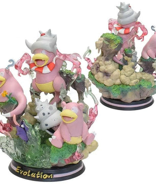 Pokemon Figure Slowpoke Evolutions GK Statue Anime Figure