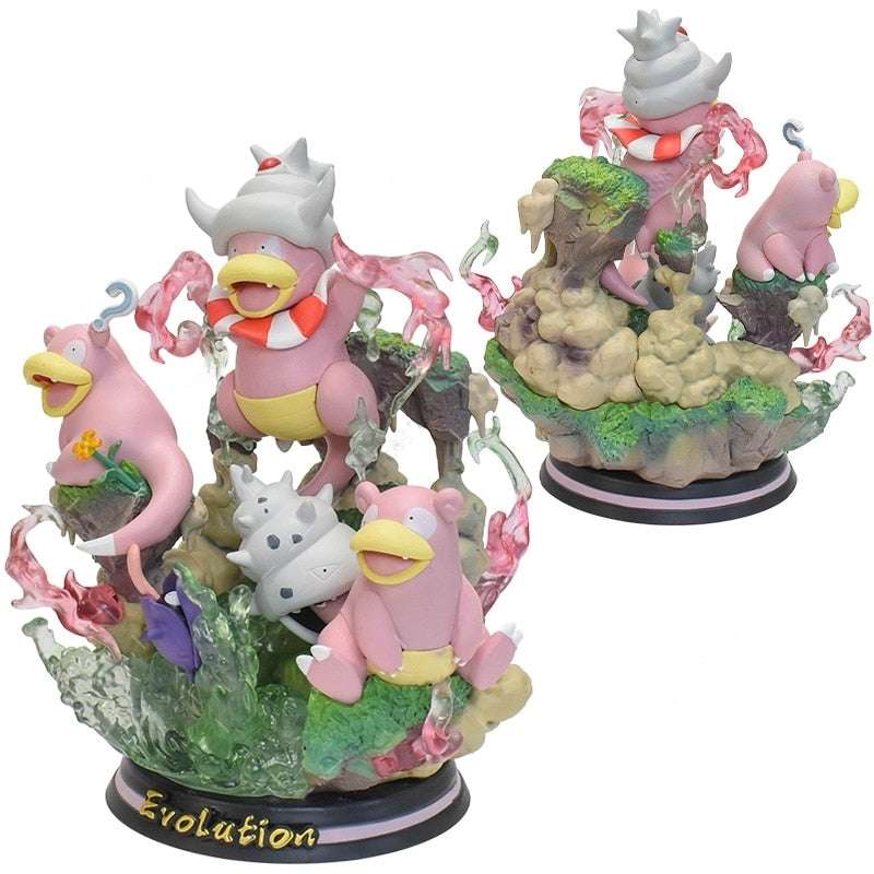 Pokemon Figure Slowpoke Evolutions GK Statue Anime Figure