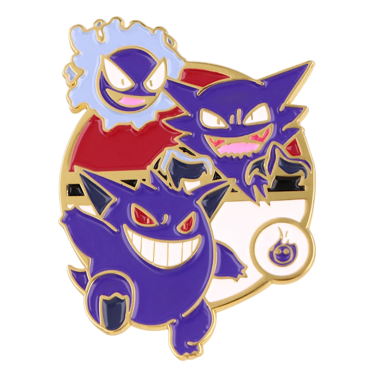 Pokemon Gengar Evolutions Enamel Pin Brooch